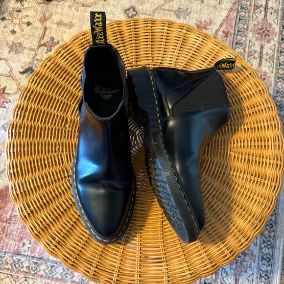 Dr. Martens Shoes - Dr. Martens Black Ankle Boots